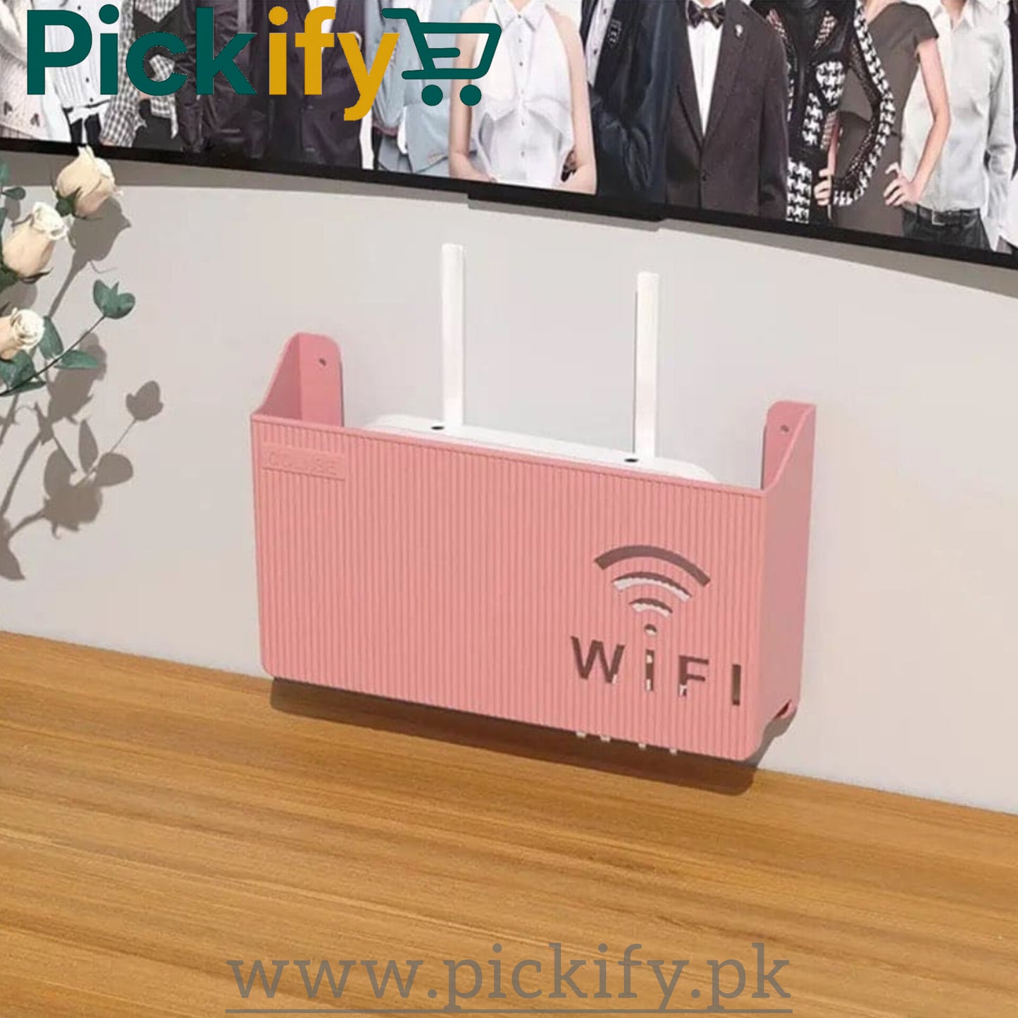 Wall Mounted Wifi Router Stand