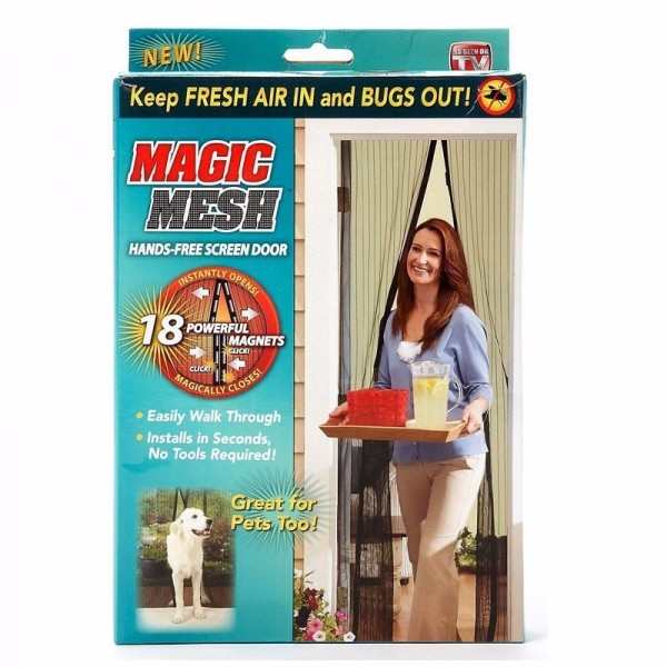 Magnetic Mesh Screen Door
