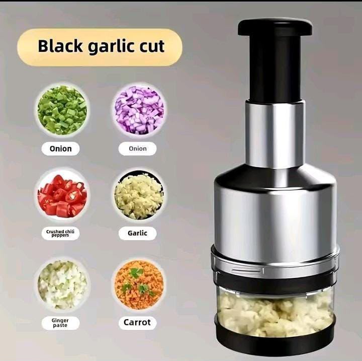Manual Stainless Steel Onion & Vegetable Chopper