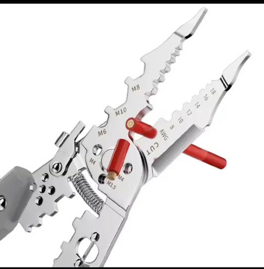 Multi-Functional Wire Stripper Pliers Tool