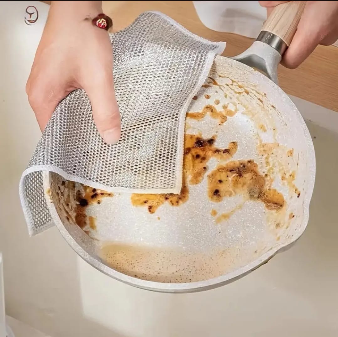 5 Pcs Wire Multipurpose Dish Washing Rags