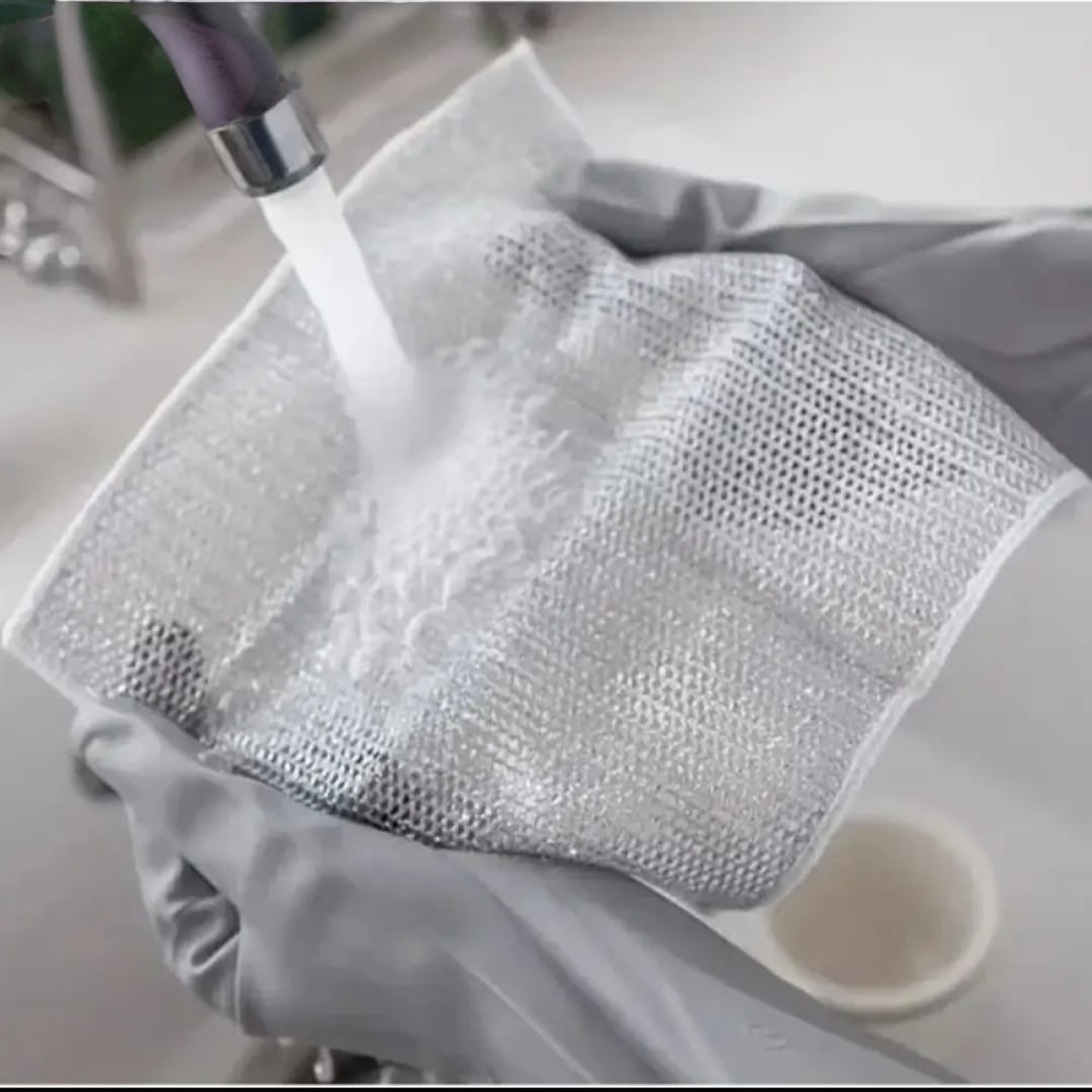 Steel Wire Dishwashing Cloth,