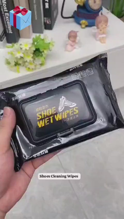 Shoe Shine Wipes, 80 Pcs