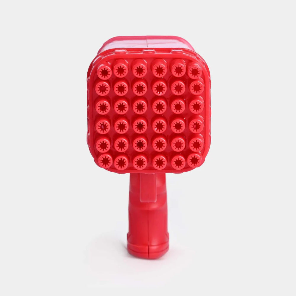 Bubble Machine Gun Toy for Kids, 36 / 8 Holes