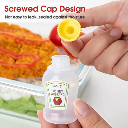 Refillable Ketchup And Sauce Bottle, Pack Of 2