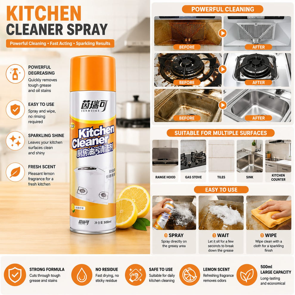 Kitchen Cleaner Foam Spray