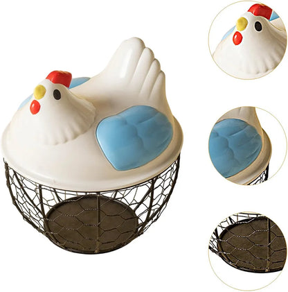Hen Egg Storage Basket