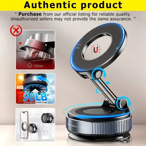 K007 Vacuum Suction Magnetic Mobile Holder