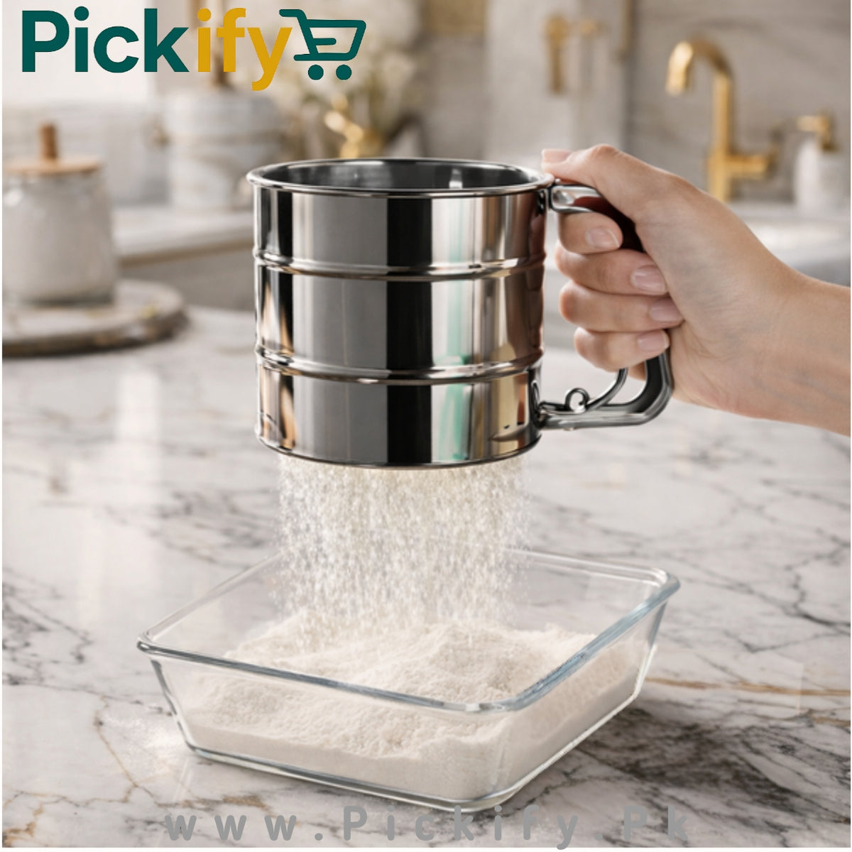 Stainless Steel Flour Sifter