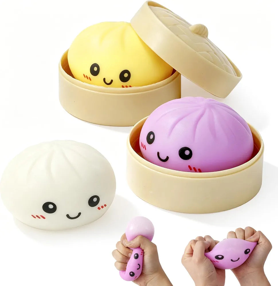 Cute Dumpling Squishy Stress Toy