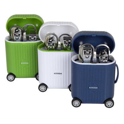 Portable Trolley Suitcase Manicure Set