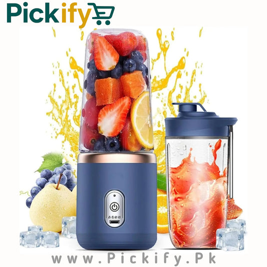 Portable Juicer & Blender Cup - 400ml, for Smoothies & Milkshakes