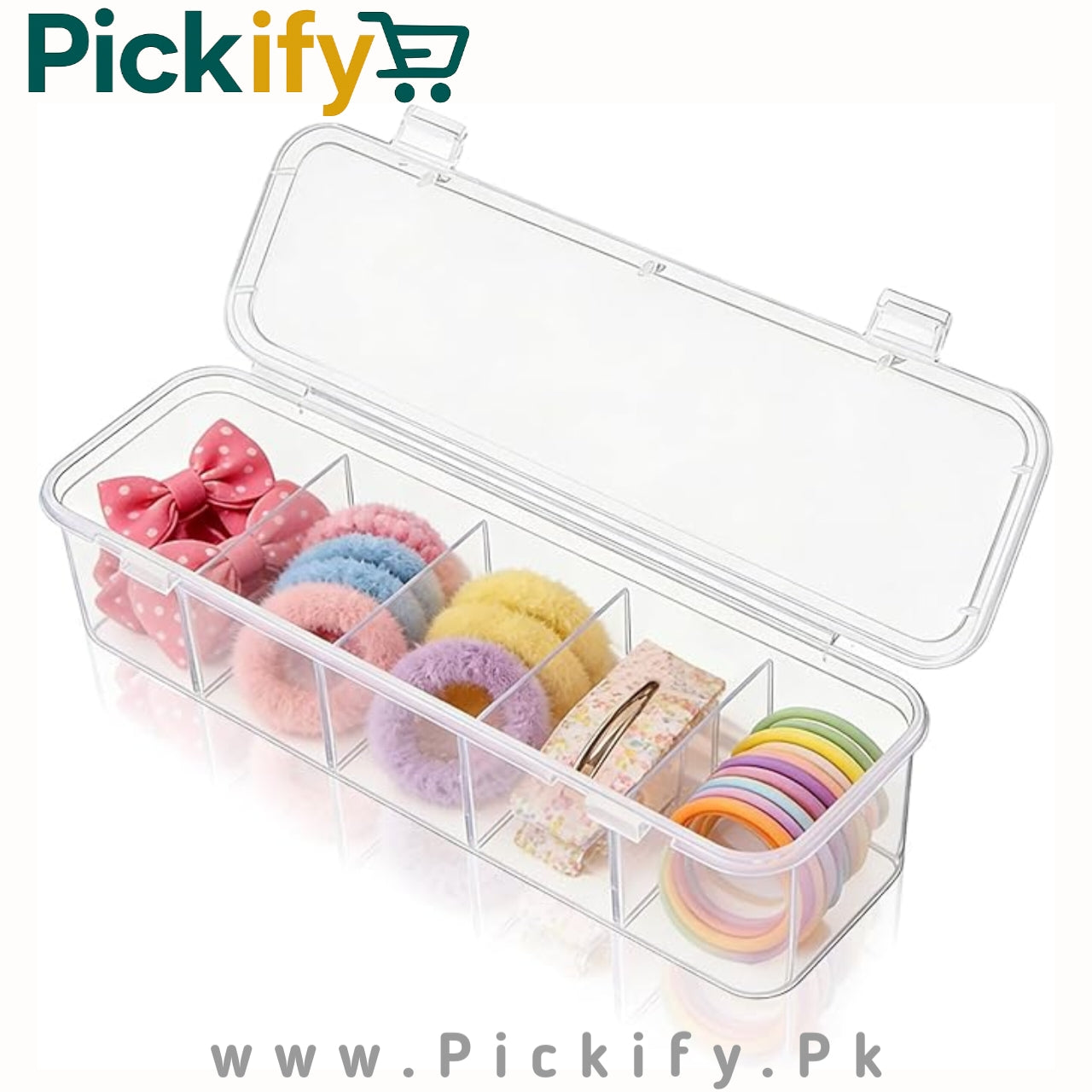 Multipurpose 5 Grid Organizer Box