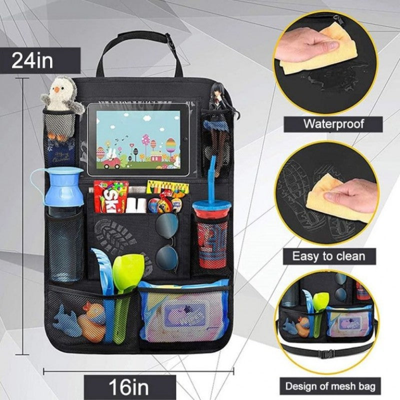Multi-Pocket Car Backseat Organizer