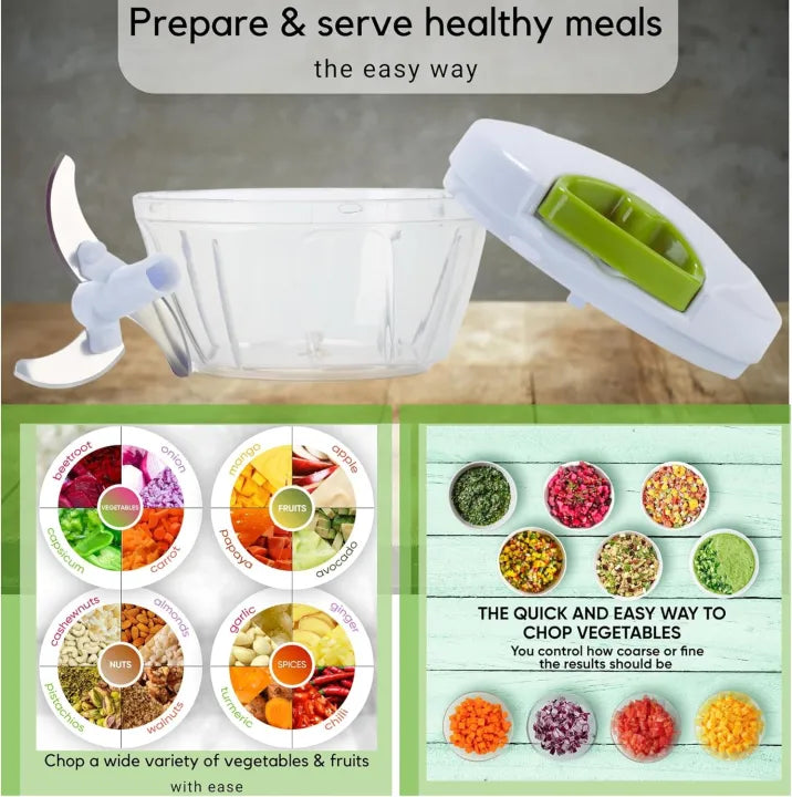Manual Spin Chopper, 300 Ml