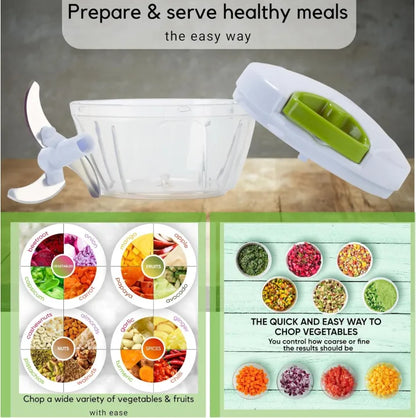 Manual Spin Chopper, 300 Ml