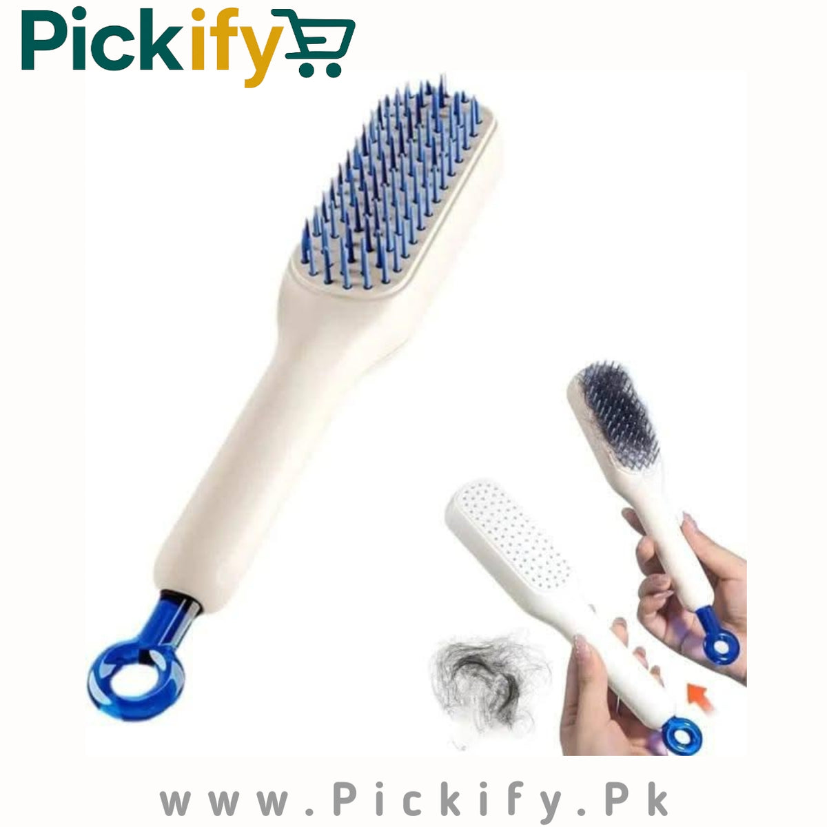 Self Cleaning Hair Comb