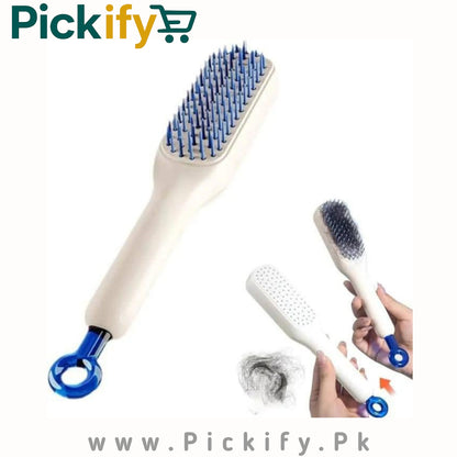 Self Cleaning Hair Comb