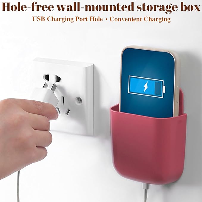 Wall-Mounted Mobile & Remote Holder