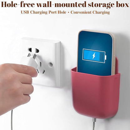 Wall-Mounted Mobile & Remote Holder
