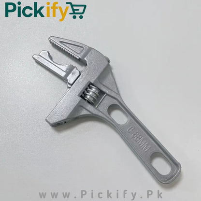 Wide Opening Adjustable Pipe Wrench