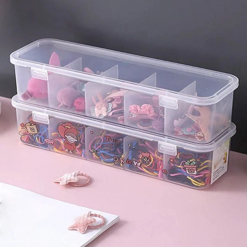 Multipurpose 5 Grid Organizer Box