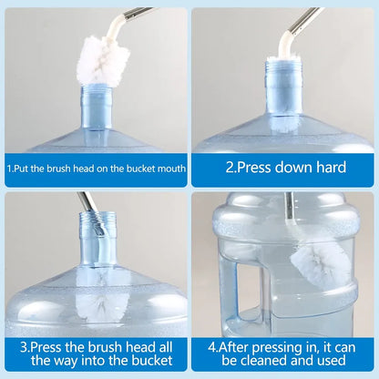 Long Handle Water Bottle Cleaning Brush
