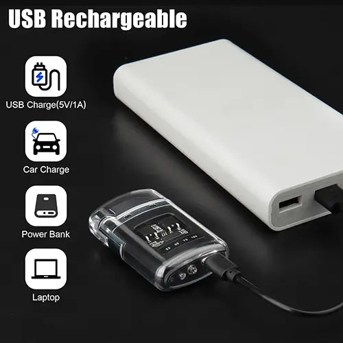 Rechargeable Windproof Arc Lighter
