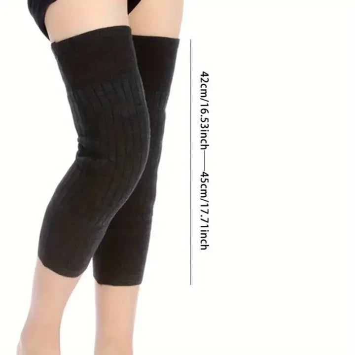 Winter Thermal Knee Warmers, 1 Pair