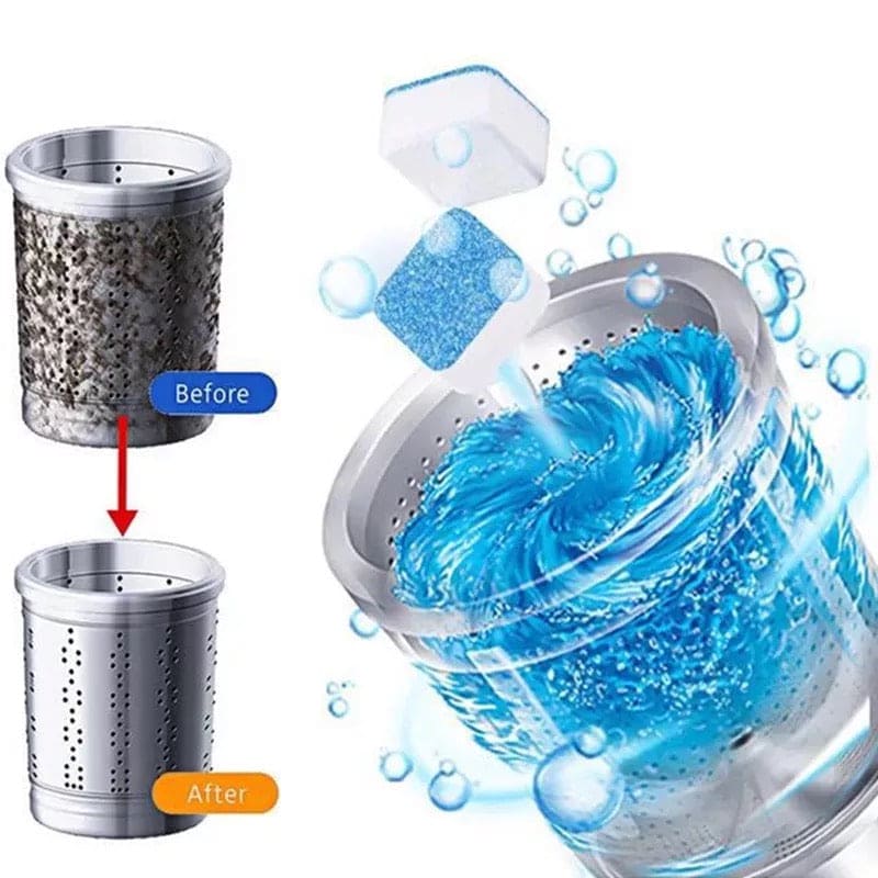 Washing Machine Cleaning Tablet, 12 PCs