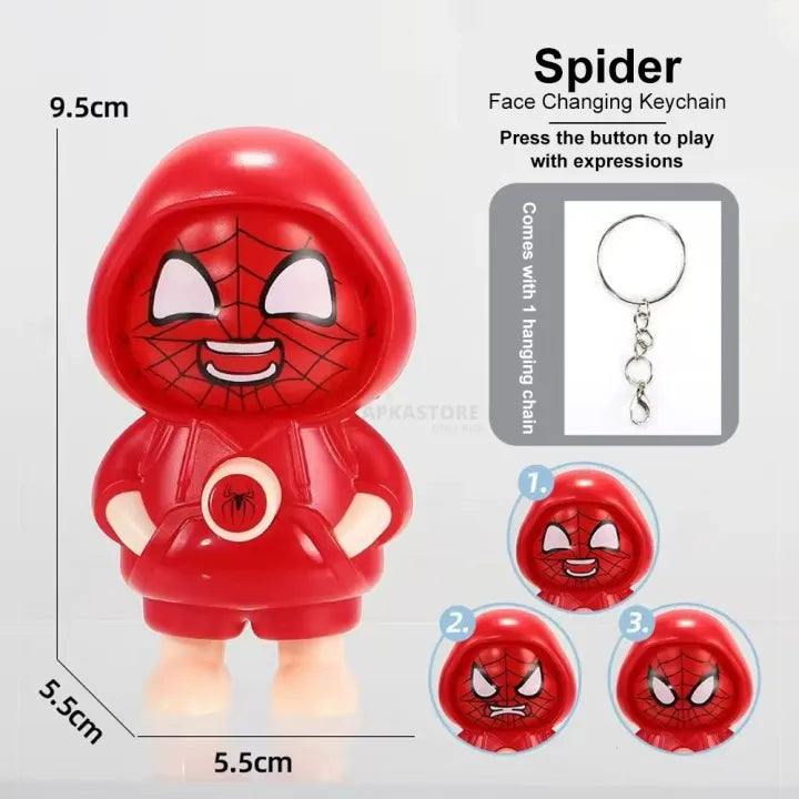 Cute Face Changing Keychain