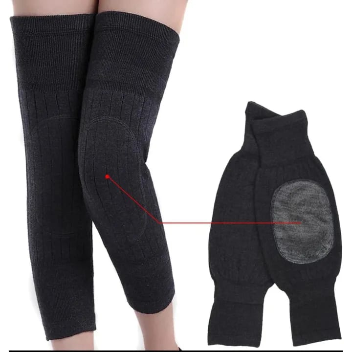 Winter Thermal Knee Warmers, 1 Pair