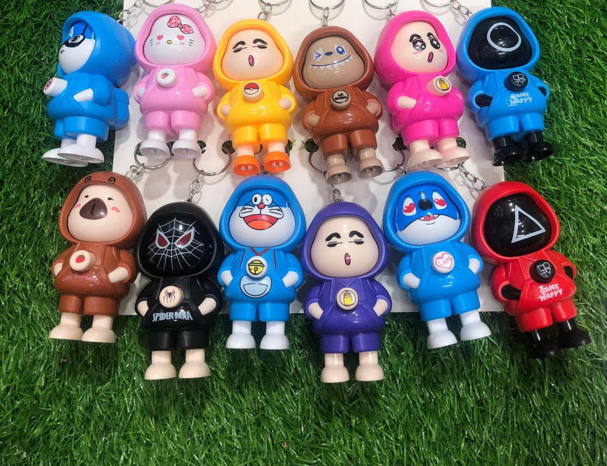 Cute Face Changing Keychain
