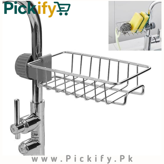 Kitchen Sink Sponge Holder, Faucet Rack