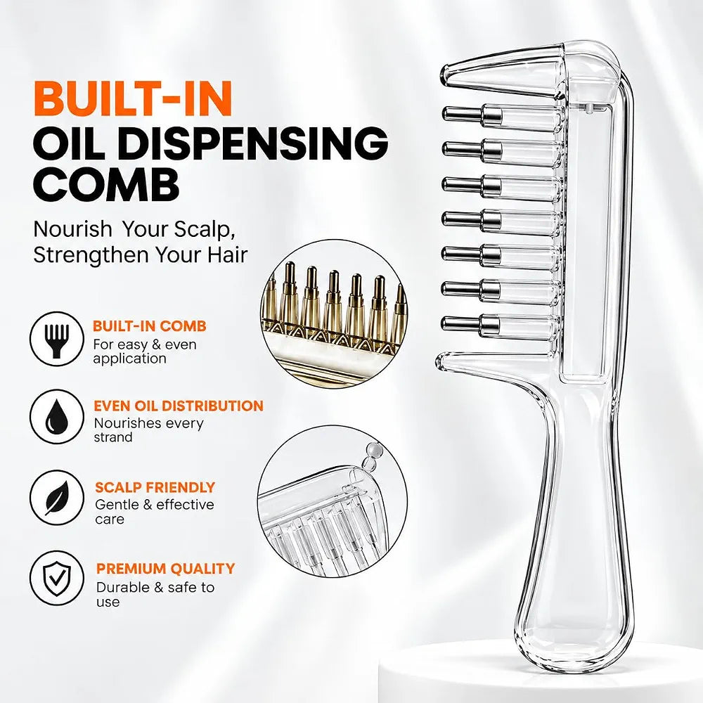 Hair Oil Applicator Comb