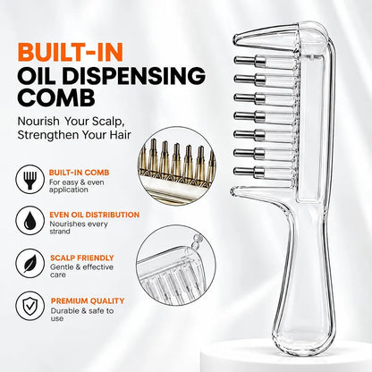 Hair Oil Applicator Comb