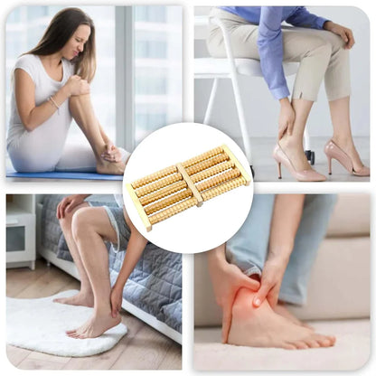 Wooden Foot Massager