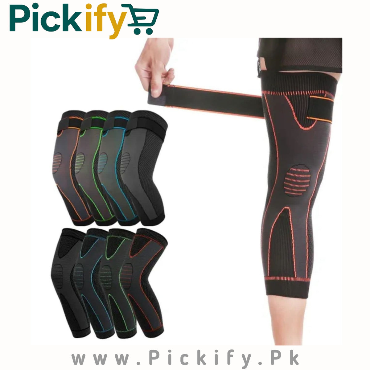 Anti-Slip Knee Support Strap – Full Leg