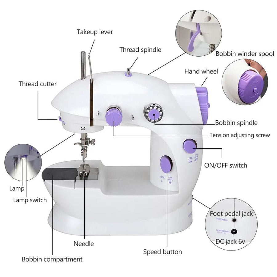 Mini Portable Electric Sewing Machine