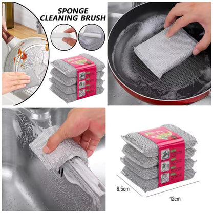 4 PCs Dish Washing Sponges