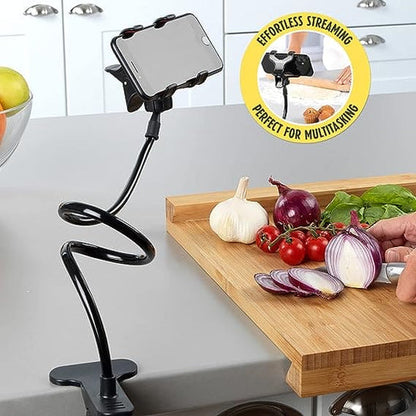 Flexible Mobile Holder With Desk Clip Clamp