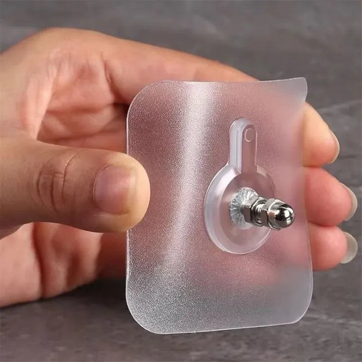 Screw Hooks Self-Adhesive, 10 PCs