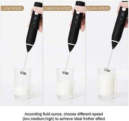 Rechargeable Electric Coffee Beater/Milk Frother