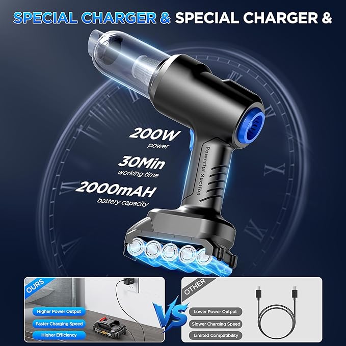 Rechargeable Vacuum Cleaner