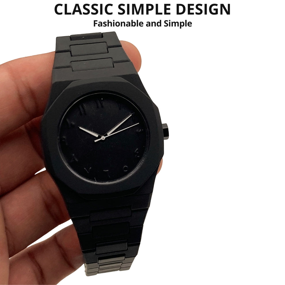 Arabic Aura Watch, Black