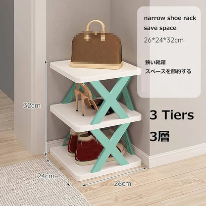 Multi-Layer Folding Shoe Rack