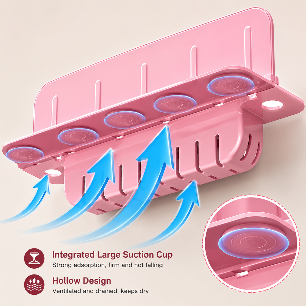 Sink Splash Guard with Drain Basket