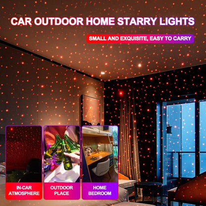 USB Car Roof Star Night Light