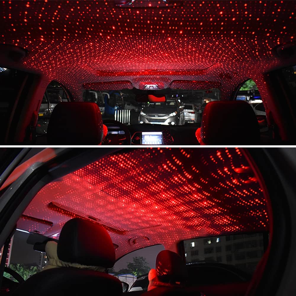 USB Car Roof Star Night Light