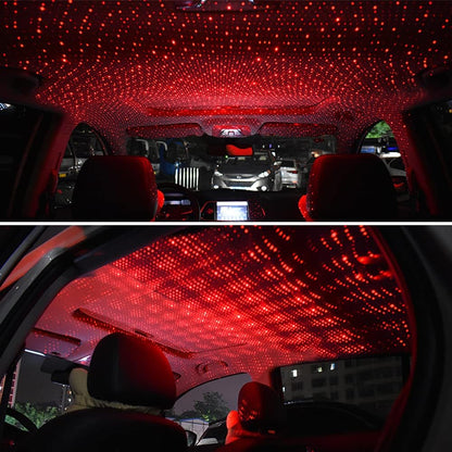 USB Car Roof Star Night Light